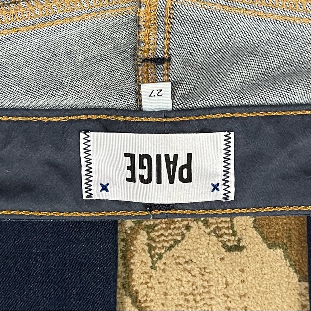 PAIGE Skyline Skinny Jeans Size 27 - Picture 8 of 9